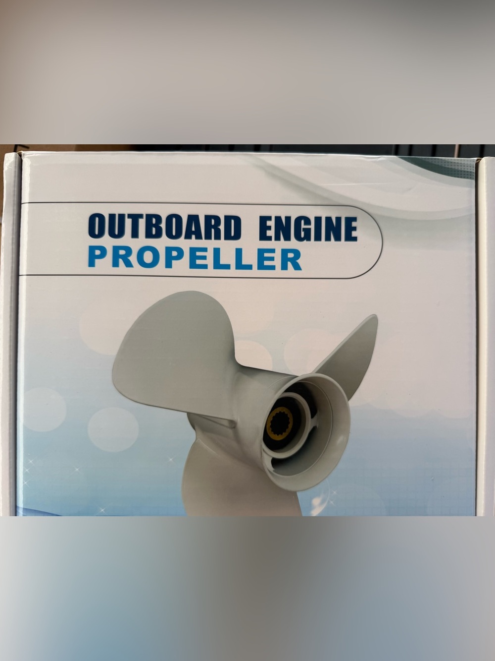 Outboard engine propeller